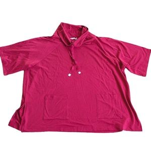 Holiday Red Pocket T Shirts Size 1X